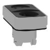 Picture of Head for double headed push button, Harmony XB4, metal, 22mm, without cap