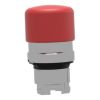 Picture of Head for non illuminated pushbutton, Harmony XB4, mushroom 30mm, metal, red, 22mm, spring return
