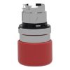 Picture of Head for non illuminated pushbutton, Harmony XB4, mushroom 30mm, metal, red, 22mm, spring return