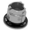 Picture of Blanking plug, Harmony XB4, round, metal, chromium plated, 22mm