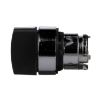 Picture of Harmony XB4, Selector switch head, metal, black, 22mm, 2 positions, stay put