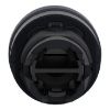 Picture of Toggle switch head, Harmony XB5, plastic, black, 22mm, 2 positions, stay put