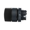 Picture of Harmony XB5, Selector switch head, plastic, black, 22mm, 3 positions, stay put