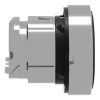 Picture of Head for non illuminated push button, Harmony XB4, metal, black, flush, 22mm, push push, unmarked