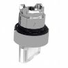 Picture of Head for illuminated selector switch, Harmony XB4, metal, white handle, 22mm, universal LED, 2 positions, stay put