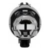 Picture of Head for selector switch, Harmony XB4, black, 22mm, 3 positions, stay put