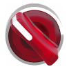 Picture of Head for illuminated selector switch, Harmony XB4, metal, red handle, 22mm, universal LED, 2 positions, stay put