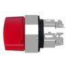 Picture of Head for illuminated selector switch, Harmony XB4, metal, red handle, 22mm, universal LED, 2 positions, stay put