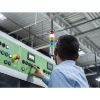 Picture of Head for selector switch, Harmony XB5, plastic, black, 22mm, long handle, 3 positions, stay put