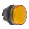 Picture of Head for pilot light, Harmony XB5, metal, orange, 22mm, plain lens for BA9s bulb