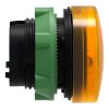 Picture of Head for pilot light, Harmony XB5, metal, orange, 22mm, plain lens for BA9s bulb