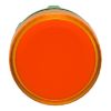 Picture of Harmony XB5, Head for Pilot light, plastic, orange, 22mm, universal LED, plain lens