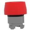 Picture of Harmony XB4, Head for non illuminated push button, red flush pushbutton Ø22 mm spring return unmarked