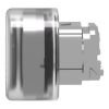 Picture of Head for non illuminated push button, Harmony XB4, metal, flush, black, 22mm, spring return, booted, unmarked