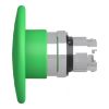 Picture of Head for non illuminated pushbutton, Harmony XB4, mushroom 60mm, metal, green, 22mm, spring return