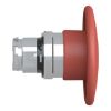 Picture of Head for non illuminated pushbutton, Harmony XB4, mushroom 60mm, metal, red, 22mm, spring return
