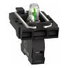 Picture of Complete body light block assembly, Harmony XB5, XB4, with body fixing collar, universal LED, 12V AC
