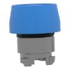 Picture of Harmony XB4, Head for non illuminated push button, blue flush pushbutton Ø22 mm spring return unmarked