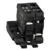 Picture of Light block with body fixing collar, Harmony XB5, plastic, blue, for BA9s bulb, lt 250V, 1NO