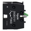 Picture of Contact block, Easy Harmony XA2, single contact, for head 22mm, faston terminal, 1NO