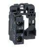 Picture of Harmony XB5, Single contact block with body fixing collar, plastic, screw clamp terminal, 1NO