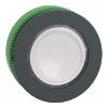 Picture of Head for illuminated push button, Harmony XB5, antimicrobial, plastic, white flush mounted, 30mm, universal LED,