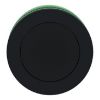 Picture of Antimicrobial Flush mounted push button head, Harmony XB5, plastic, black, 30mm, spring return, unmarked