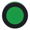 Picture of Antimicrobial Flush mounted push button head, Harmony XB5, plastic, green, 30mm, spring return, unmarked