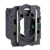 Picture of Harmony XB5, Single contact block with body fixing collar, plastic, screw clamp terminal, 2NO