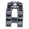Picture of Harmony XB5, Single contact block with body fixing collar, plastic, screw clamp terminal, 2NO