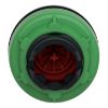 Picture of Antimicrobial Flush mounted push button head, Harmony XB5, plastic, red, 30mm, spring return, unmarked