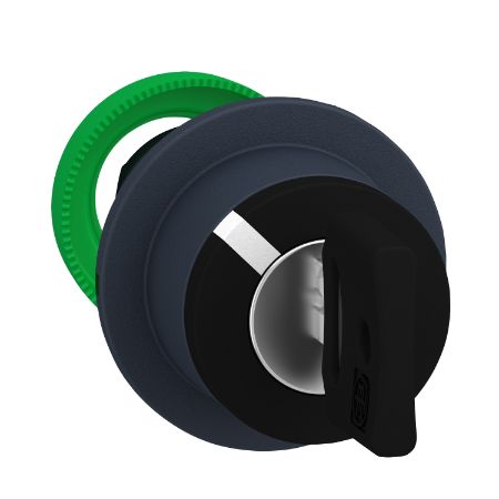 Picture of Head for key selector switch, Harmony XB5, flush mounted 455 2 pos return right to left