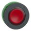 Picture of Head for illuminated push button, Harmony XB5, antimicrobial, plastic, red, 30mm, universal LED, plain lens