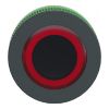 Picture of Head for illuminated push button, Harmony XB5, plastic, red flush mounted, 30mm, universal LED, illuminated ring