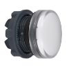 Picture of Head for pilot light, Harmony XB5, metal, white, 22mm, plain lens for BA9s bulb