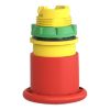 Picture of Illuminated emergency stop switching off head, Harmony XB5, plastic, red mushroom 40mm, 22mm, trigger latching push pull, with state indicator