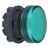 Picture of Head for pilot light, Harmony XB5, metal, green, 22mm, plain lens for BA9s bulb