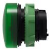 Picture of Head for pilot light, Harmony XB5, metal, green, 22mm, plain lens for BA9s bulb