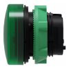 Picture of Harmony XB5, Head for Pilot light, plastic, green, 22mm, universal LED, plain lens