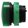 Picture of Head for pilot light, Harmony XB5, green, 22mm, with grooved lens, universal LED