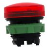 Picture of Head for pilot light, Harmony XB5, metal, red, 22mm, plain lens for BA9s bulb