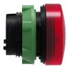 Picture of Harmony XB5, Head for Pilot light, plastic, red, 22mm, universal LED, plain lens