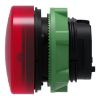 Picture of Harmony XB5, Head for Pilot light, plastic, red, 22mm, universal LED, plain lens