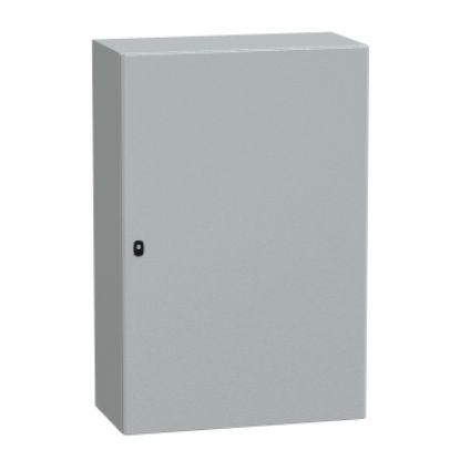 Picture of Spacial, Wall mounted steel enclosure, Spacial S3D, plain door, with mounting plate, 1200x800x400mm, IP66, IK10