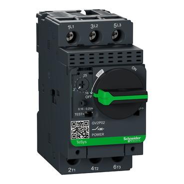 Picture for category TeSys Deca Frame 2 (GV2) Motor Circuit Breakers