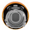 Picture of Harmony XB4, Head for Pilot light, metal, orange, 22mm, universal LED, plain lens