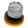 Picture of Head for pilot light, Harmony XB4, metal, orange, 22mm, plain lens for BA9s bulb