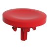 Picture of Antimicrobial plain cap, Harmony XB5, Harmony XB4, red, for flush mounted push button