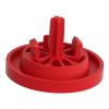 Picture of Antimicrobial plain cap, Harmony XB5, Harmony XB4, red, for flush mounted push button