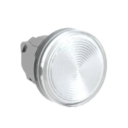 Picture of Head for pilot light, Harmony XB4, metal, clear, 22mm, plain lens for BA9s bulb